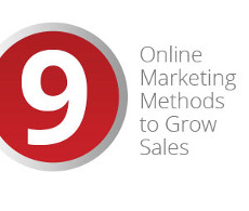 online marketing methods to grow sales