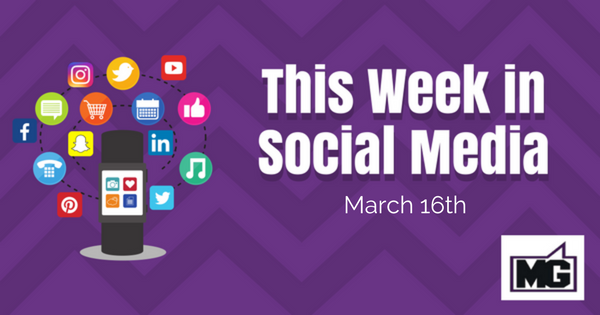 This week in Social Media March 16th